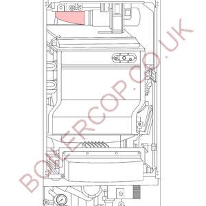 73927 - WORCESTER - Commercial Boilers - GB162 V2 65KW - Suction Pipe